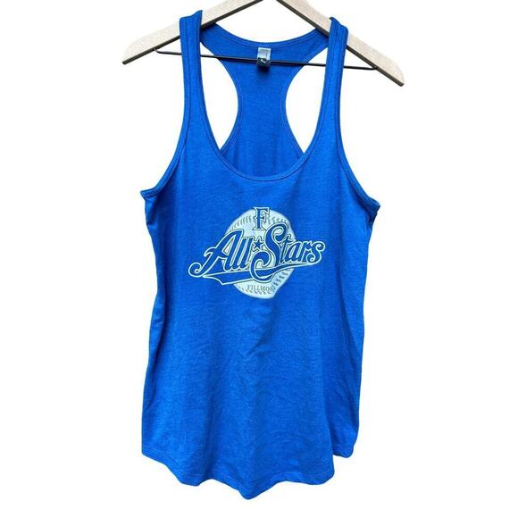 ALL STARS Fill More Baseball on Cotton Heritage Tank Top Size L - Picture 1 of 4